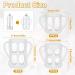 Peutier 3PCs BPA-Free Silicone Bottle Handles for Avent Natural Baby Bottles | Soft Easy Grip Holder for Babies | Self-Drinking Independence | 7.56x8cm - Buy Online on SooperMarket.com