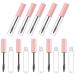 OSALADI 10pcs Mascara Empty Tube DIY Mascara Tube Empty Mascara Wand Travel Brow Plastic Pink Fake Eyelashes