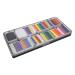 Face Body Paint 12 Colors Face Body Paint Kit Professional Makeup Palette Safe Facepaint with Two Blue Handle Brush Halloween Party Ball Game Fan Fancy Body Art Makeup Pigment