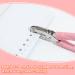 CheeMuii 3 Pieces Metal Handheld Paper Punch Single-Hole Tag Punch Set with Plastic Handle for Circle Holes for DIY Craft Tag Silver - Buy Online on SooperMarket.com