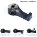 Enlace Rear Hooks for Car Seats - Cell Phone Holder & Hidden Hook for Bags | Silver 1 Piece - Buy Online on SooperMarket.com