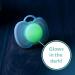 Herobility Gentle Pacifiers - Glow in the Dark - BPA-Free - 10-Pack for 6-24 Months - Includes Protective Case & Large Air Vents - White/Night Glow - Buy Online on SooperMarket.com