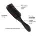 Beard Brush for Men | Soft Bristles & Curved Design | Wooden Mustache & Hair Styling Brush - Buy Online on SooperMarket.com