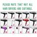 3 Pcs Multifunction Plastic Hair Dryer Nozzle Comb Set - Black - Buy Online on SooperMarket.com