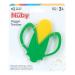 Nuby 2 Handle Silicone Fruit and Veggie Teether - 3+ Months | Corn Yellow - Buy Online on SooperMarket.com