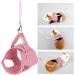 HEEPDD Small Animal Dishes & Leash for Guinea Pigs Squirrels Hedgehogs Chinchillas - Red L | Durable Pet Clothing & Accessories - Buy Online on SooperMarket.com