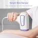 BONTECH IPL Hair Removal Device with Ice Cooling - Painless Laser Hair Removal for Women - Permanent, Precision Head, Long-lasting Results - Body & Face - White - Buy Online on SooperMarket.com