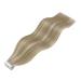 Youngsee Real Hair Tape Extensions - Short Brown & Blond 30 cm 20PCs Remy Seamless - Buy Online on SooperMarket.com