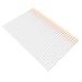 BELLIFFY 100pcs Disposable Eyeliner Brush Liquid Brush Eyeliner The Face Nylon Lip Liner Brush Girl White