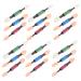 KALLORY Eyeshadow Eye Shadow Brush Eyeshadow Sponge Brush Double- ended Sponge Eye Shadow Sticks Eye Makeup (30 Piece)