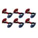 Jauarta 8pcs Big Toe Strap Bunion Straightener - Stretchable Toe Stretcher & Hallux Valgus Corrector for Foot Alignment - Buy Online on SooperMarket.com