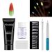 Monochrome Nail Extension Starter Set | Glow-in-the-Dark Gel & Rhinestone Glitter for Beginners - Nail Art Design #03 - Buy Online on SooperMarket.com