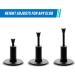 Fiberbuilt Adjustable Golf Tee - Premium Driving Range Mat Tees for Practice Net or Simulator - 2 Pack Black - Buy Online on SooperMarket.com