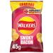 Walkers Smoky Bacon 45 g x 32