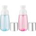 WLLHYF 2 Pack Travel Spray Bottle TSA Approved Small Spray Bottle Travel Size 2oz/60ml Leak Proof Refillable Fine Mist Spray Bottle for Perfume Essential Oils Toners Hair Face Cosmetics (blue/pink) - Buy Online on SooperMarket.com