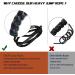 XGQQ Weighted Jump Rope - 9.8 Ft Heavy Battle Rope for Home Gym Workout - Buy Online on SooperMarket.com