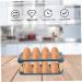 OSALADI Box Egg Carton Egg Holder Bandejas Para Comida Cutlery Tray Household Refrigerator Plastic re-usable Blue 22.3X10.1X8.9CM - Buy Online on SooperMarket.com