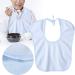 Adult Bib Reusable and Washable Bib for Elderly Seniors Disabled Women Men Waterproof Adult Elder Mealtime Bib Clothing Protector Bib with Crumb Catcher Eating Aprons Art Smocks - Buy Online on SooperMarket.com