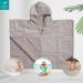 Urban Kanga Baby Bath Poncho with Hood - Two-Sided for Kids 1 Year - Moonstruck Design | International Shipping Available - Buy Online on SooperMarket.com