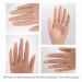 YEEFAIRY Silicone Practice Hand for Acrylic Nails | 528pcs Nail Tips | Soft Realistic Mannequin Hand for Nail Art Practice | Flexible Bendable Fake Hand for Tattoo & Jewelry Display (Bronze, Left) - Buy Online on SooperMarket.com