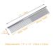 3 Pack Pet Combs Stainless Steel - Wide Tooth & Dense Tooth Comb for Cats and Dogs - Flea Comb Included - Dog Grooming Essential - Silver - Buy Online on SooperMarket.com