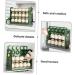 OSALADI Egg Storage Box Storage Boxes Plastic Cilantro Containers for Refrigerator Egg Holder Container Box Green 26X20X10CM - Buy Online on SooperMarket.com