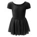 WEGETIT Gymnastics Leotards for Girls Toddler Ballet Dance Tutu Skirts 10-12 Years Black Skirt