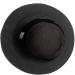 Glamorstar Vintage Felt Cloche Hat - Winter Floral Fedora Bucket Hat in Black - Buy Online on SooperMarket.com