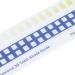 Professional Tooth Whitening Color Guide - 5-Part Comparison Card for Home & Dental Use - Buy Online on SooperMarket.com