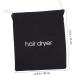 PLAFOPE 12 Pcs Hair Dryer Storage Bag Crimper Hair Tool Travel Makeup Bag Travel Supplies Black Fabric - Buy Online on SooperMarket.com