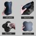 Sunflower Home 2 Pack Extra Thick Yoga Knee Pad Cushion for Knees, Elbows, Wrist, Hands & Head - Black - Buy Online on SooperMarket.com