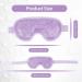 Gamufw Cooling Eye Mask Hot Cold Therapy Gel Eye Mask for Puffy Eye Migraine Relief Headache Dark Circles Dry Eyes Swollen Eyes Sinus Pain (Purple) - Buy Online on SooperMarket.com