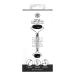 Daily Concepts Daily Facial Roller with Two Stone Heads: Small Stone for Under Eye Area, Large Stone for Entire Face - Jade, Rose Quartz, Obsidian, Amethyst, Opal (Obsidian) - Buy Online on SooperMarket.com