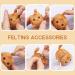 QMNNMA Animals Needle Felting Kit - DIY Wool Felt Set with Tools & Instructions - Buy Online on SooperMarket.com