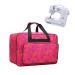 JanTeelGO Sewing Machine Carrying Case Tote Bag Nylon Carry Bag Padded Storage Cover Carrying Case with Pockets and Handles Suitable for Most Standard Singer Brother Janome (Red)