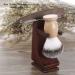 Premium Shaving Brush Stand - Wooden Holder with Non-Slip Base for Razors & Brushes | International Shipping - Buy Online on SooperMarket.com