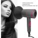 FILFEEL Powerful Professional Ionic Hair Dryer with Fast Drying 1800W 3 Heat/2 Speed Low Noise Black. Travel Size for Salon Home & Travel (US Plug 100 240V 110V) - Buy Online on SooperMarket.com