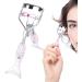Teksome Small Eyelash Curler Small Fish Tail Shape Eye Curler with Comb Teeth Beautiful Ergonomic Portable Eyelash Tools Makeup Supplies for Girls Women Females Ladies A4 Chrome Plated With Pink Comb Pink Mermaid Hand - Buy Online on SooperMarket.com
