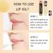 Peach Lip Plumper Set: Clear Lip Oil Gloss for Strong Moisturization, Long-Lasting and Nutritious Makeup - Waterproof Liquid Lipstick (1PC) - Buy Online on SooperMarket.com