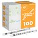 Care Touch 1ml Syringe with Luer Lock Tip - 100 Count - Ideal for Feeding Tubes and Home Care - Needle-Free - Buy Online on SooperMarket.com