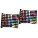 NOLITOY 2pcs 120 Glitter Eye Shadow Nude Eyeshadow Palette Eyeshadow Pallet Eye Shadow Palettes Neutral Eyeshadow Palette Shimmer Eyeshadow Brown Eyeshadow Palette Makeup Matte 1 Count (Pack of 1) As Shownx2pcs