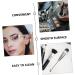 Gogogmee 2 Sets Metal Handle Makeup Brush Brow Brush Eye Shadow Eyeshadow Brush Make up Oblique Head Beaded - Buy Online on SooperMarket.com
