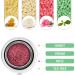 Showvigor Hard Wax Beads for Hair Removal - 4 Colors, 4 Bags - Brazilian Bikini Face Body Legs Back At Home - Blue Pearl Beads - 400g with 10 Wax Sticks - Buy Online on SooperMarket.com