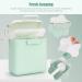 Toplive 2PCS Baby Milk Powder Dispenser Set - 800ml Airtight Container for Travel Feeding - Includes Spoon and Leveler - Buy Online on SooperMarket.com