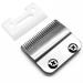 Professional Adjustable Hair Clipper Replacement Blades Set #2161 Compatible w/Whal 5 Star Series Senior Cordless Magic Hair Clippers 8148 (Silver)