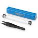 Buy Premyo Precision Eyebrow Tweezers for Ingrown Hair & Splinters - Professional Stainless Steel Rustproof with Case | International Shipping - Buy Online on SooperMarket.com
