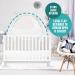 KinderSense Baby Safety Crib Tent - Premium Toddler Crib Topper | White Wave Canopy | Keep Baby Secure and Safe - Buy Online on SooperMarket.com
