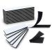 15Pcs Professional Self Adhesive Hook and Loop Sticky Back Fastener  Double-Sided Fasten Interlocking Tape for Home and Office Use  1.2 x 4.7 Inch 1.2 x 4.7 inch-15sets