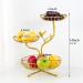 Kitchen Countertop Fruit Rack Fruit Basket Fruit Bowl Fruit Basket Bowl Fruit Basket Gold Fruit Bowl Table Decoration Fruit Basket Fruit Racks Vegetable Snacks Holder Fruit Racks (Color : 3 Tier) - Buy Online on SooperMarket.com