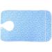 4 Types High Temperature Resistance No Deformation Pratical Dining Aid Bib Bib Apron Catch Food Leaking Soup for Adult the Elderly(27*17*2cm-Flower blue) - Buy Online on SooperMarket.com